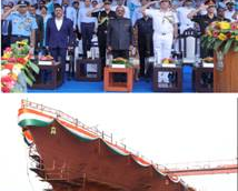 KEEL LAYING OF FIRST AND SECOND NGOPV (YARD 3037 & 3038)