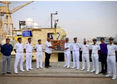 Seventh Missile cum Ammunition Barge Yard 82 (LSAM 14) inducted into Navy