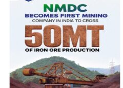NMDC Limited Hits Record 50 MT Iron Ore Production