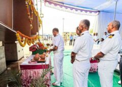 Keel Laid for Next-Generation Offshore Patrol Vessel for ICG