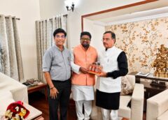 Dr. Bhargav Mallappa Meets Rajya Sabha MP Dr. Dinesh Sharma, Discusses Nation-Building and Public Service