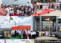 CARE and Aster Hospitals Celebrate 80th Independence Day with Patriotic Fervour