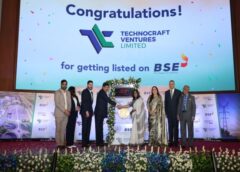 TECHNOCRAFT VENTURES LISTS AT 34% PREMIUM OVER IPO PRICE